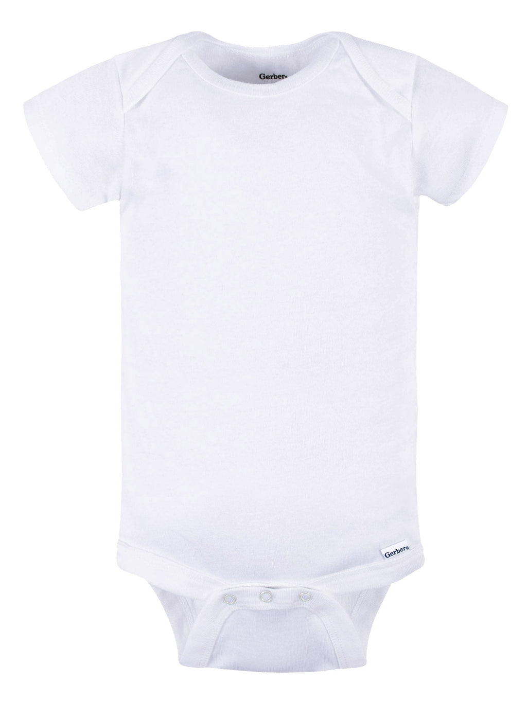 Gerber Baby Neutral 6-Pack Short Sleeve Bodysuits, Sizes Preemie - 24 Months