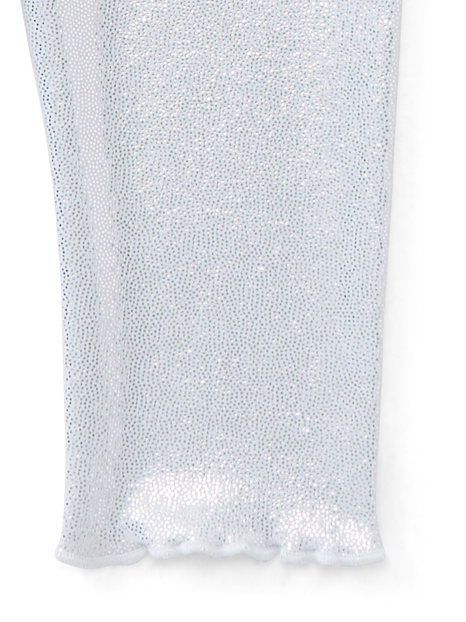 Garanimals Baby Girls Holiday Foil Leggings with Lettuce Edge, Sizes 0-24 Months