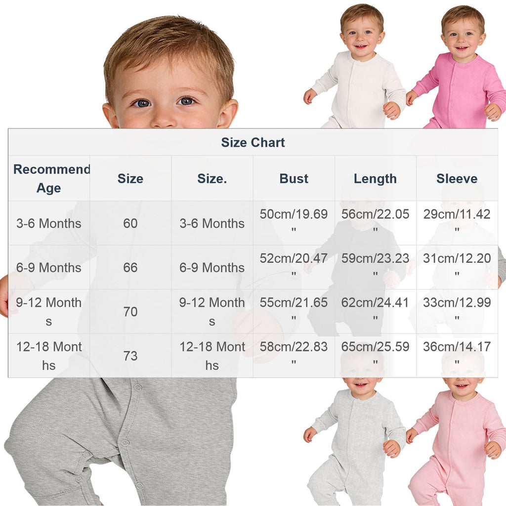 Baby Infant Onesies Soft Cotton Knit Bodysuit Toddlers Newborn Clothes 3M-18M Long Sleeve Button Up Rompers (12-18 Months, Gray)