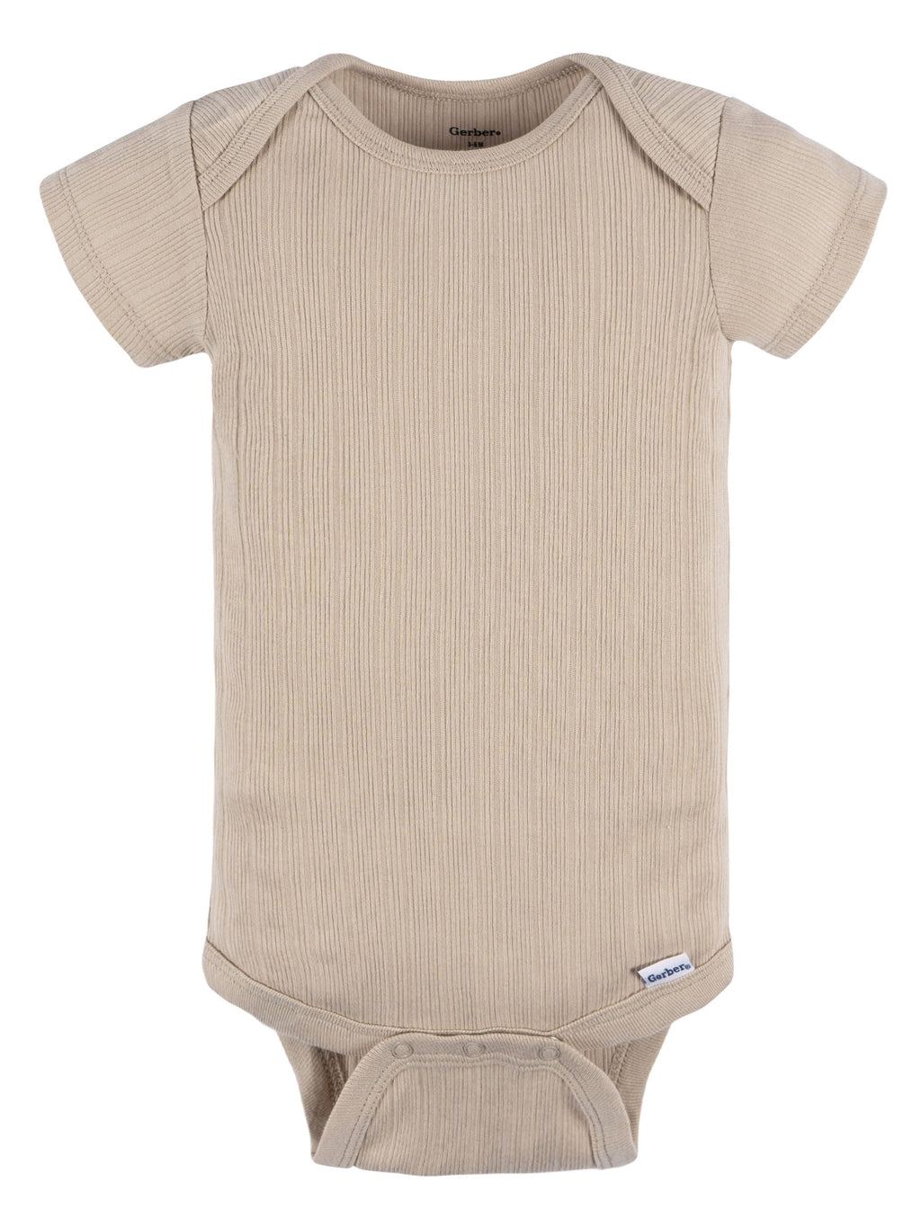 Gerber Baby Neutral 6-Pack Short Sleeve Bodysuits, Sizes Preemie - 24 Months