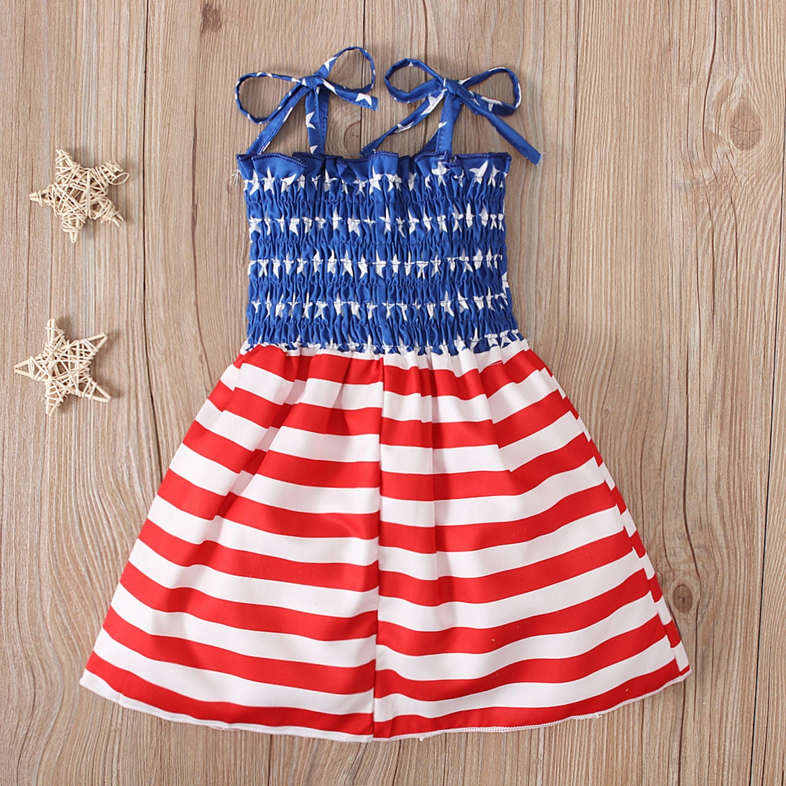 OAVQHLG3B 4th of July Baby Girl Outfits 4th of July Outfit Independence Day Shirt Skirt Set American Flag Summer Clothes