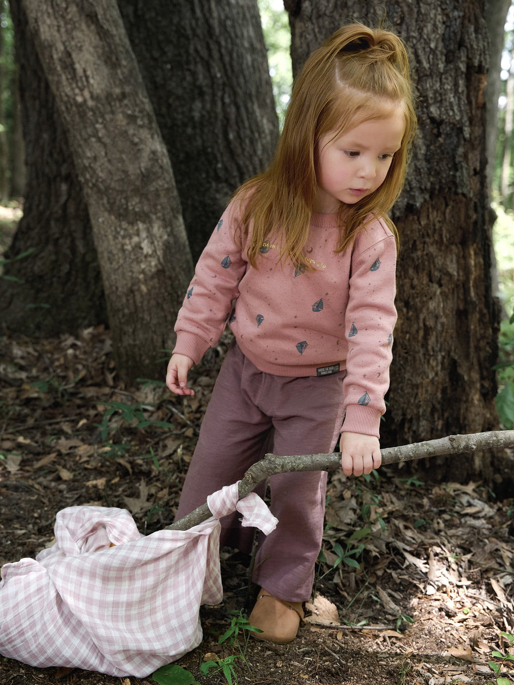 Modern Moments x Where the Wild Things Are Baby and Toddler Neutral Elevated Sweatshirt, Sizes 0/3 Months - 5T