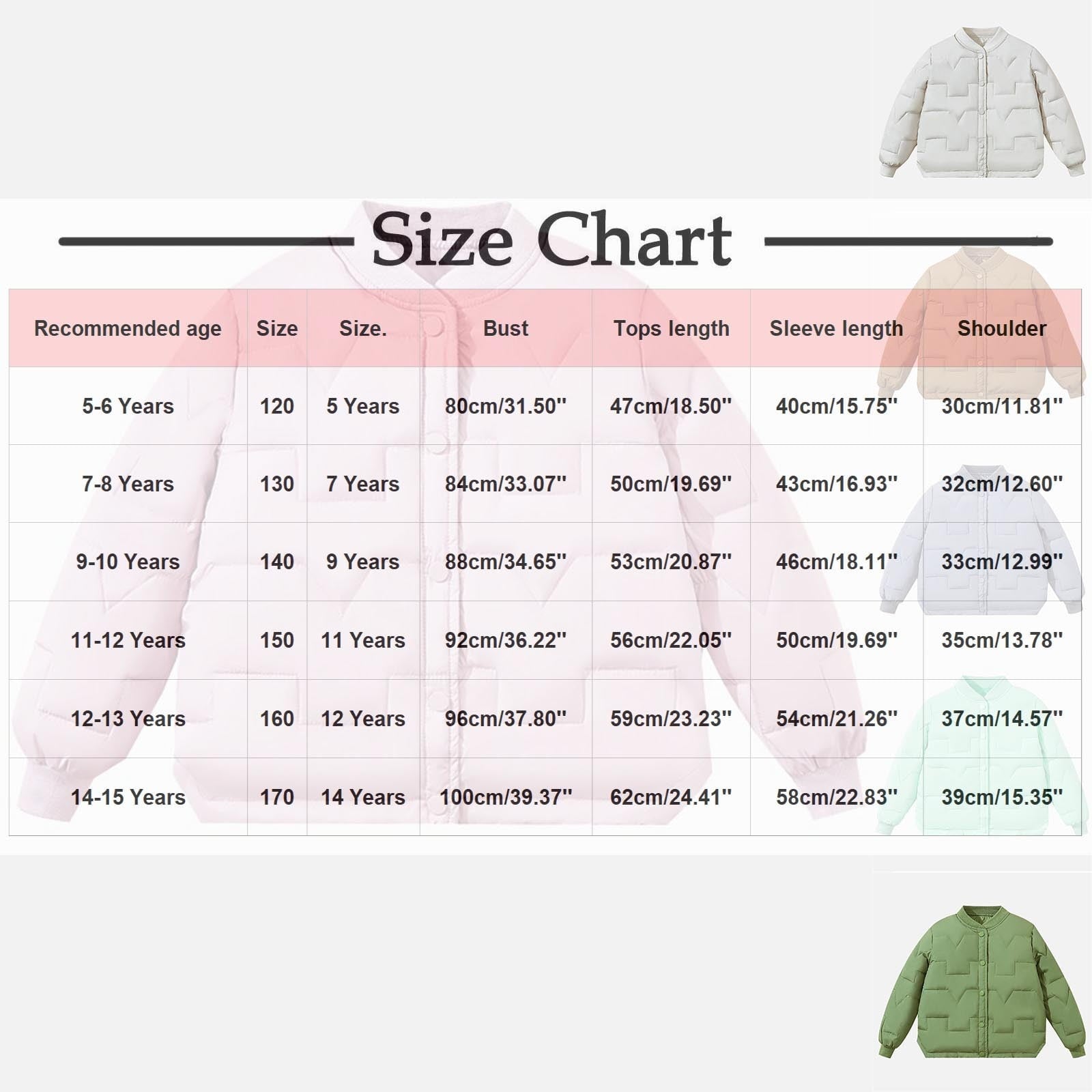 Cowsor Boys Girls Winter Puffer Jacket Lightweight Baseball Jackets Toddler Kids Quilted Down Coat Long Sleeve Jackets