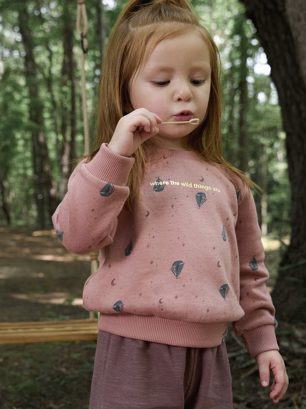 Modern Moments x Where the Wild Things Are Baby and Toddler Neutral Elevated Sweatshirt, Sizes 0/3 Months - 5T