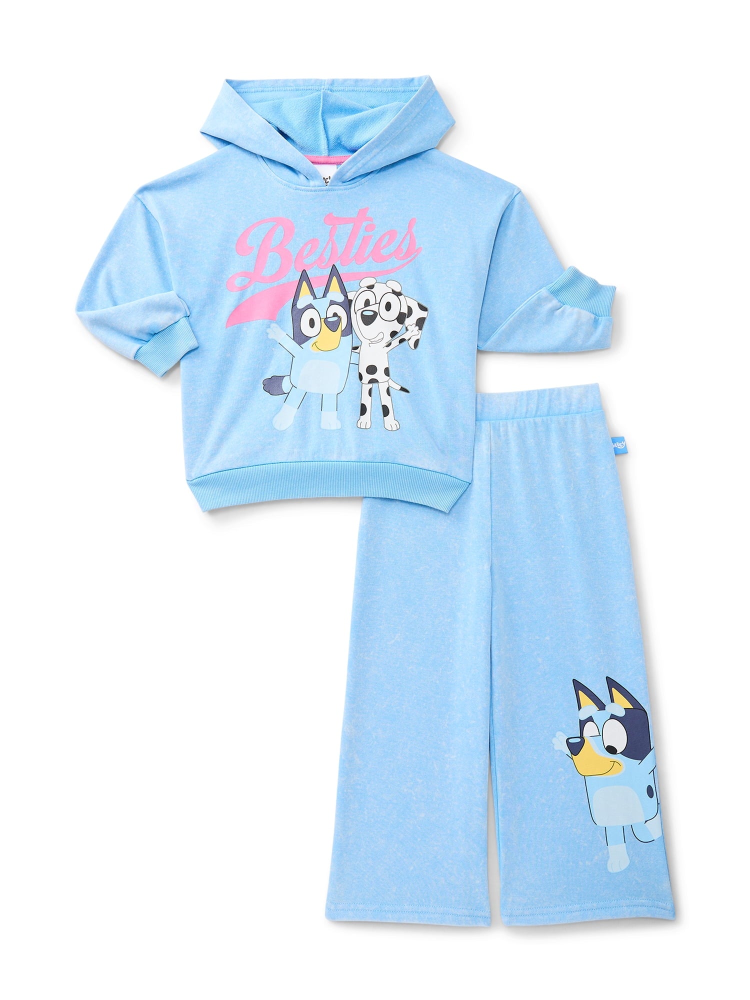 Ford Bronco Toddler Girls Long Sleeve Graphic Hoodie and Matching Sweatpants Set, 2-Piece, Sizes 12M-5T