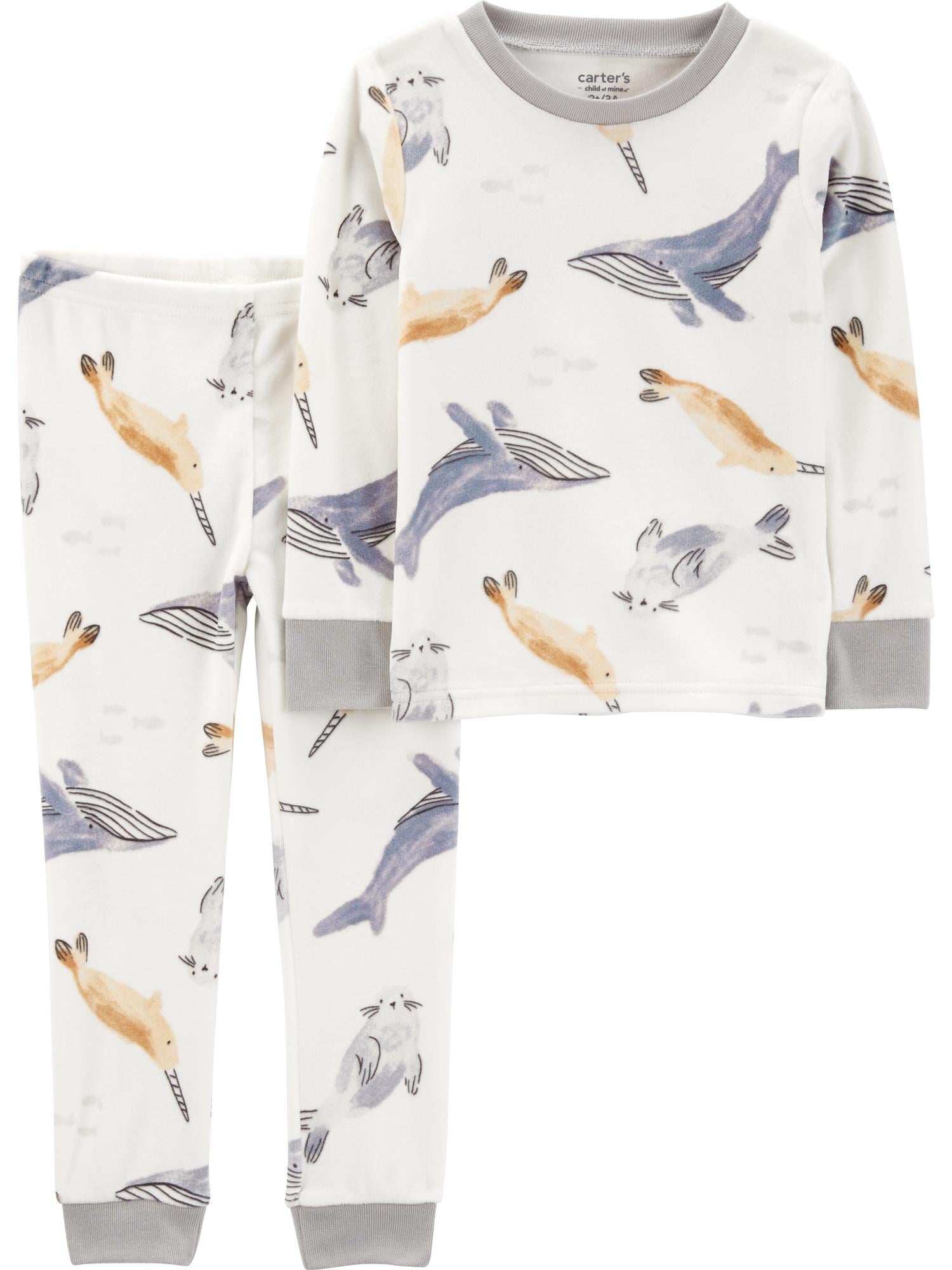 Carter's Child of Mine Toddler Cozy Pajama Set, 2-Piece, Sizes 12M-5T