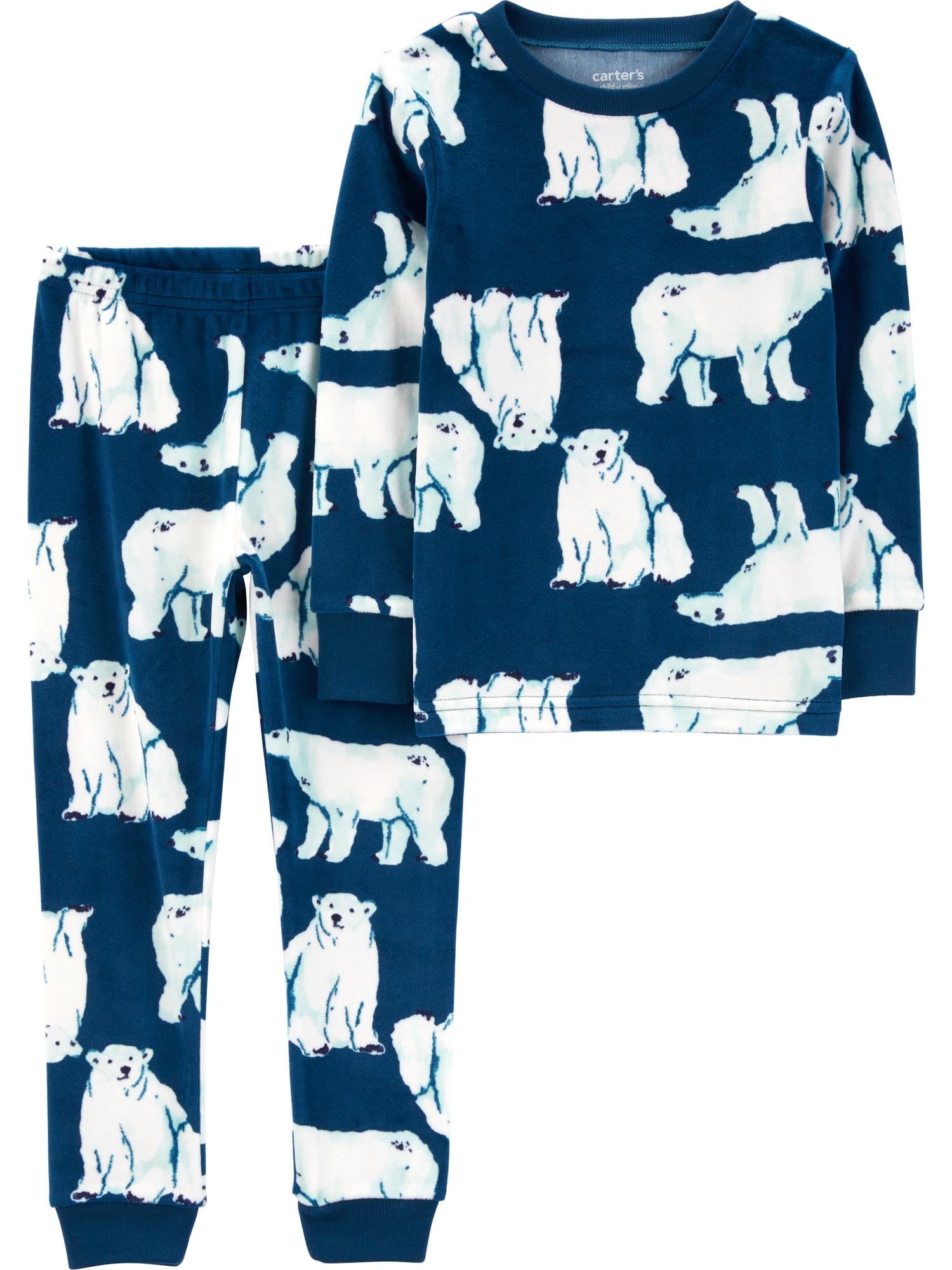 Carter's Child of Mine Toddler Cozy Pajama Set, 2-Piece, Sizes 12M-5T