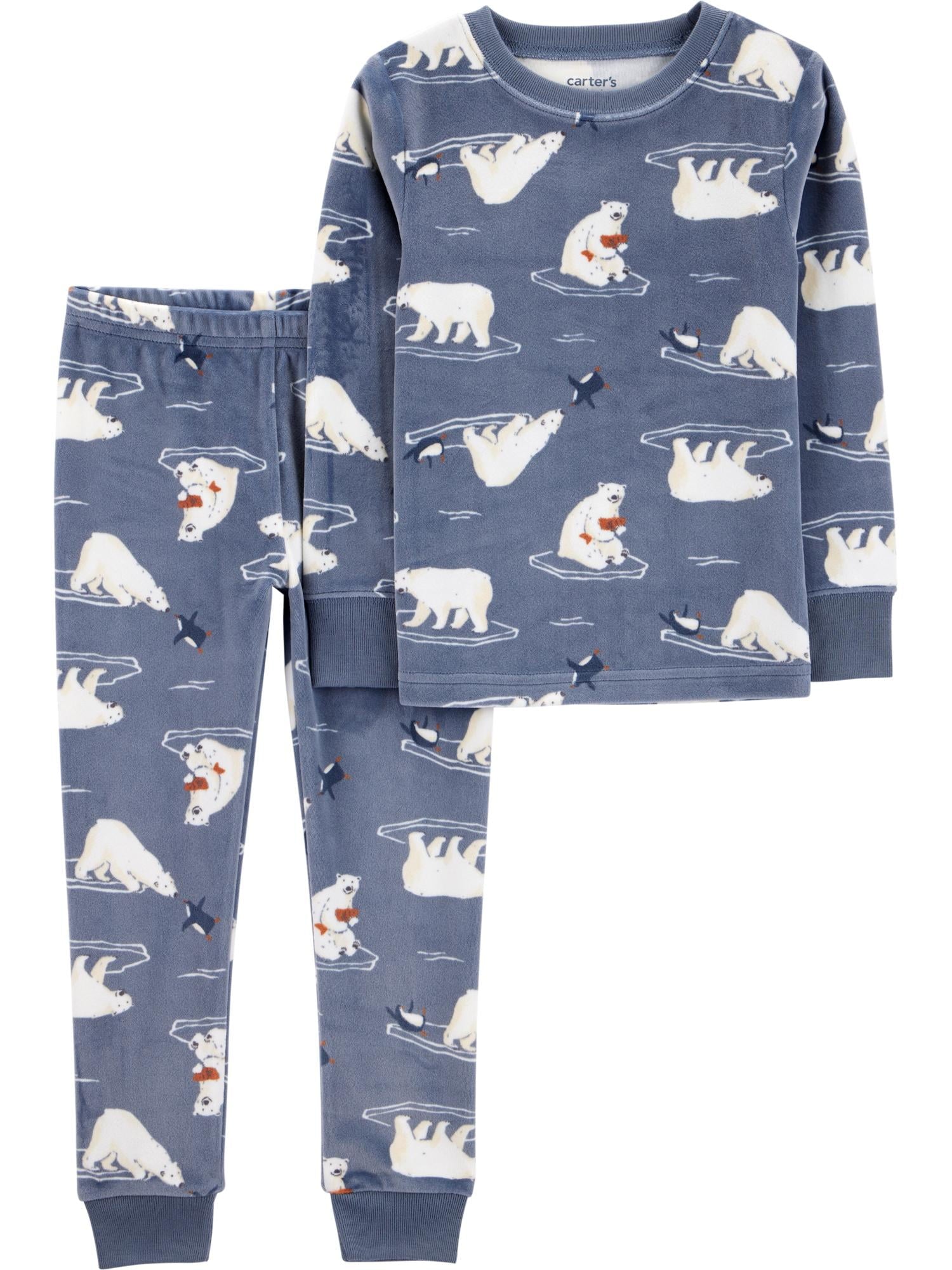 Carter's Child of Mine Toddler Cozy Pajama Set, 2-Piece, Sizes 12M-5T