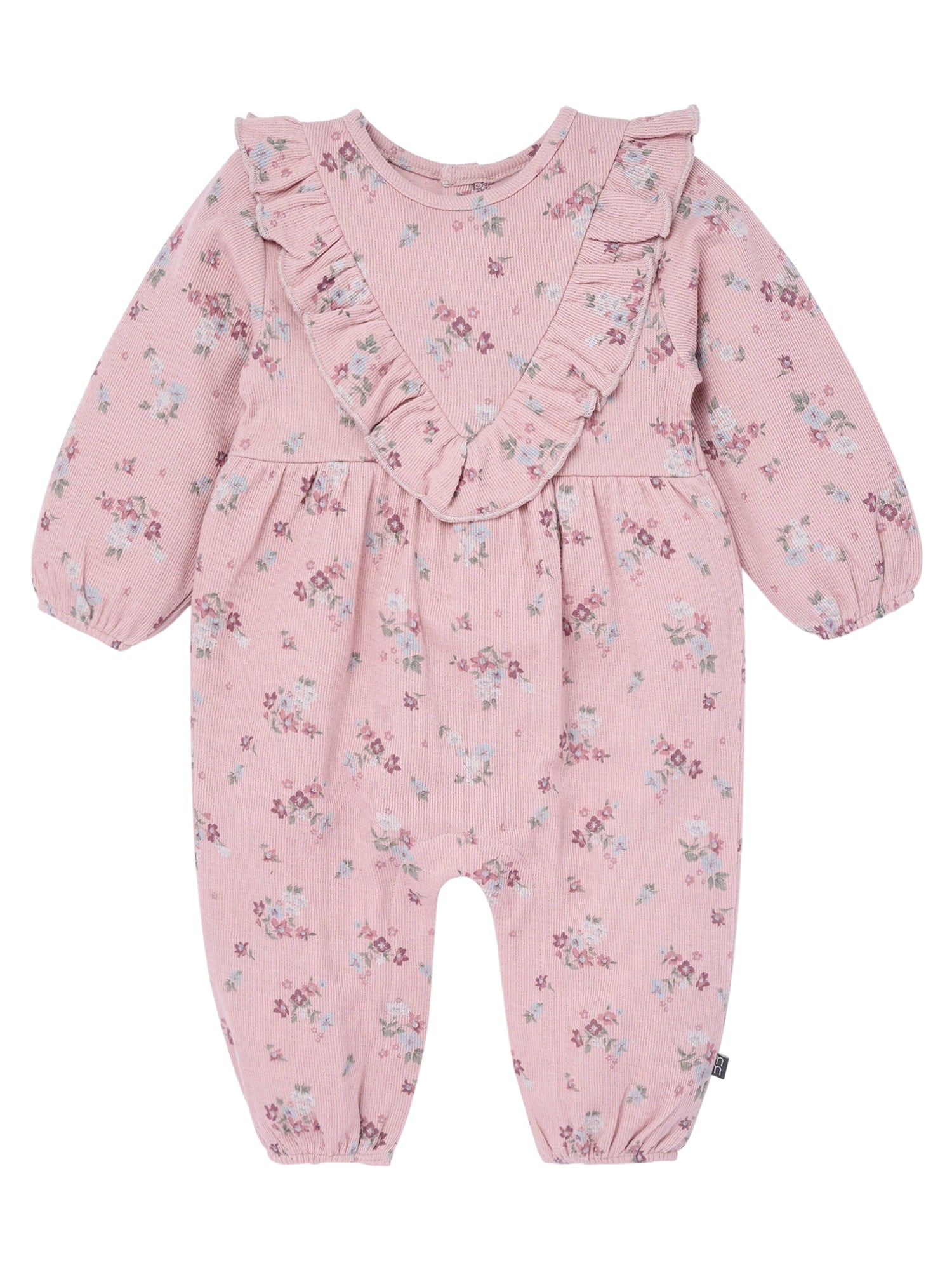 Modern Moments by Gerber Baby Girl Ruffle Romper, Sizes 0/3 Months - 24 Months