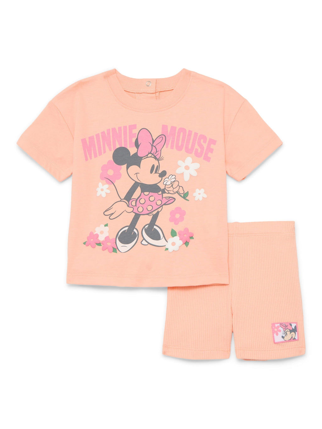 Disney Classics Marie Baby Girls Graphic Tee and Shorts Set, 2-Piece, Sizes 0/3M-24M