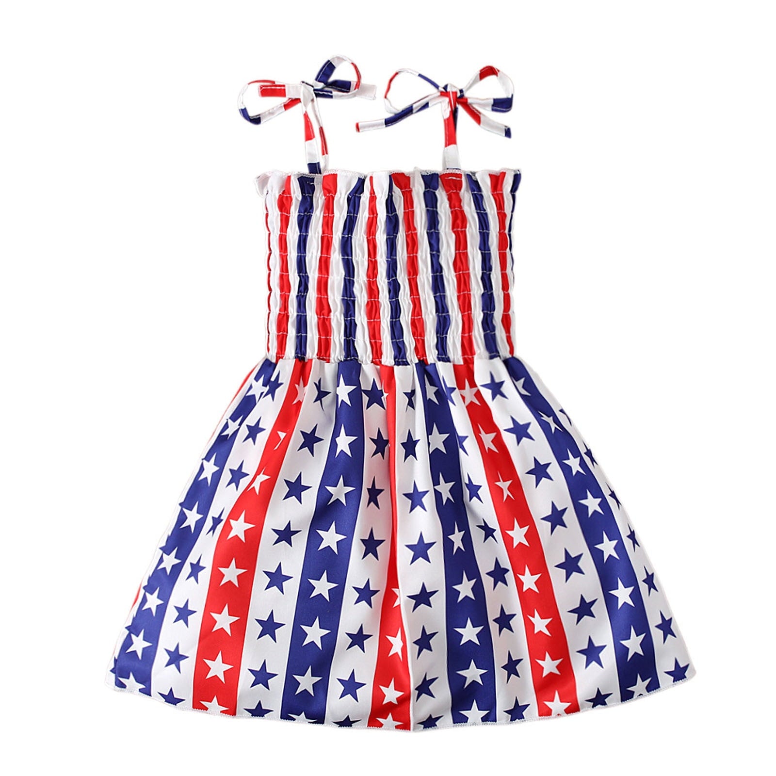OAVQHLG3B 4th of July Baby Girl Outfits 4th of July Outfit Independence Day Shirt Skirt Set American Flag Summer Clothes
