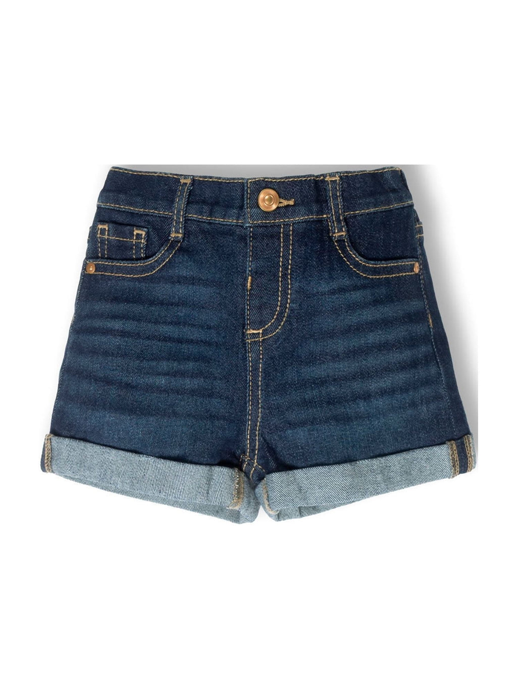 Wonder Nation Toddler Girl Denim Short, Sizes 12 Months - 5T