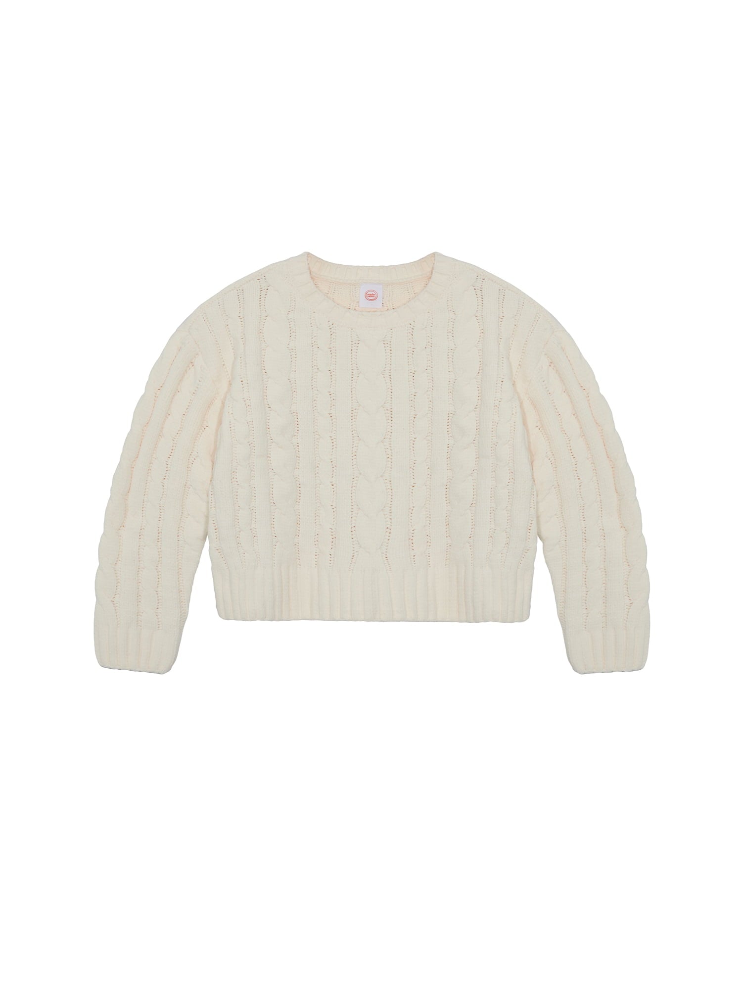 Wonder Nation Toddler Girls Cable Knit Sweater, Sizes 12M-5T