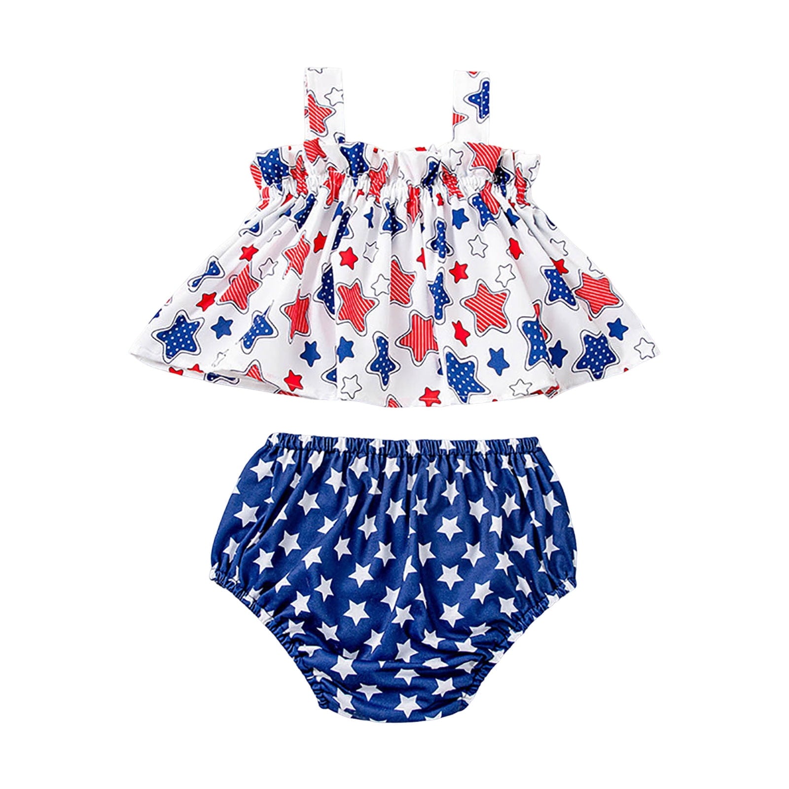 Zanarzt Baby Girl Clothes Newborn Spring Toddler Baby Girl Summer Clothes Daddys Girl Plaid T Shirt Top Shorts Set Outfit Pink,12-18 Months