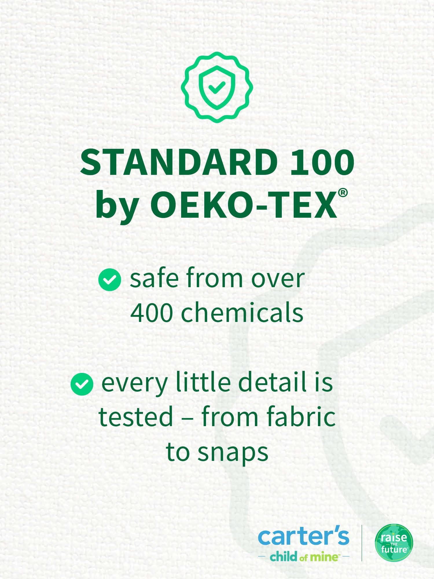 Carter's Child of Mine Baby Girl Bodysuits, 3-Pack, Sizes Preemie-18 Months