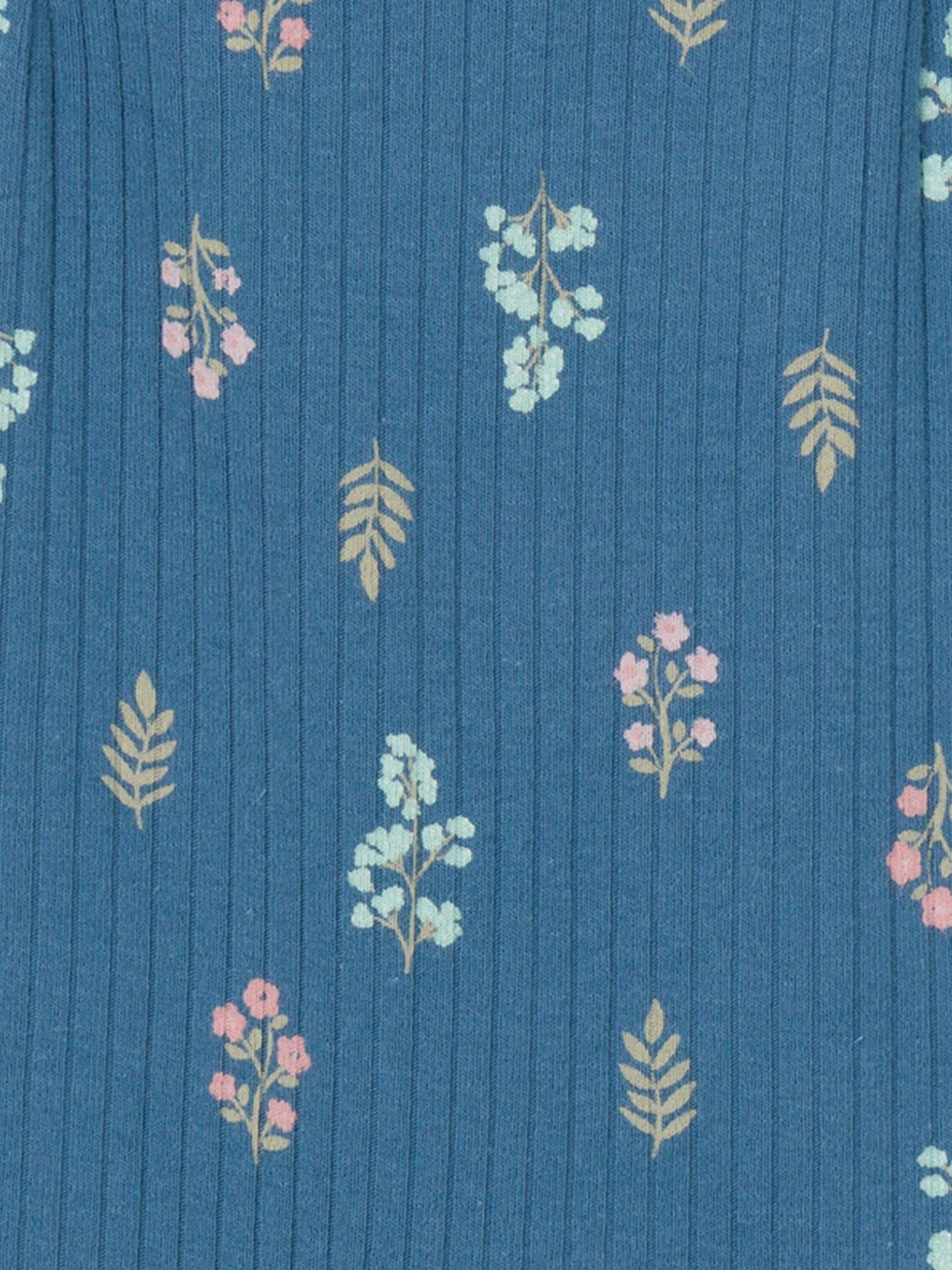 Gerber Baby Girl Long Sleeve Romper with Ruffles, Sizes Newborn - 24 Months