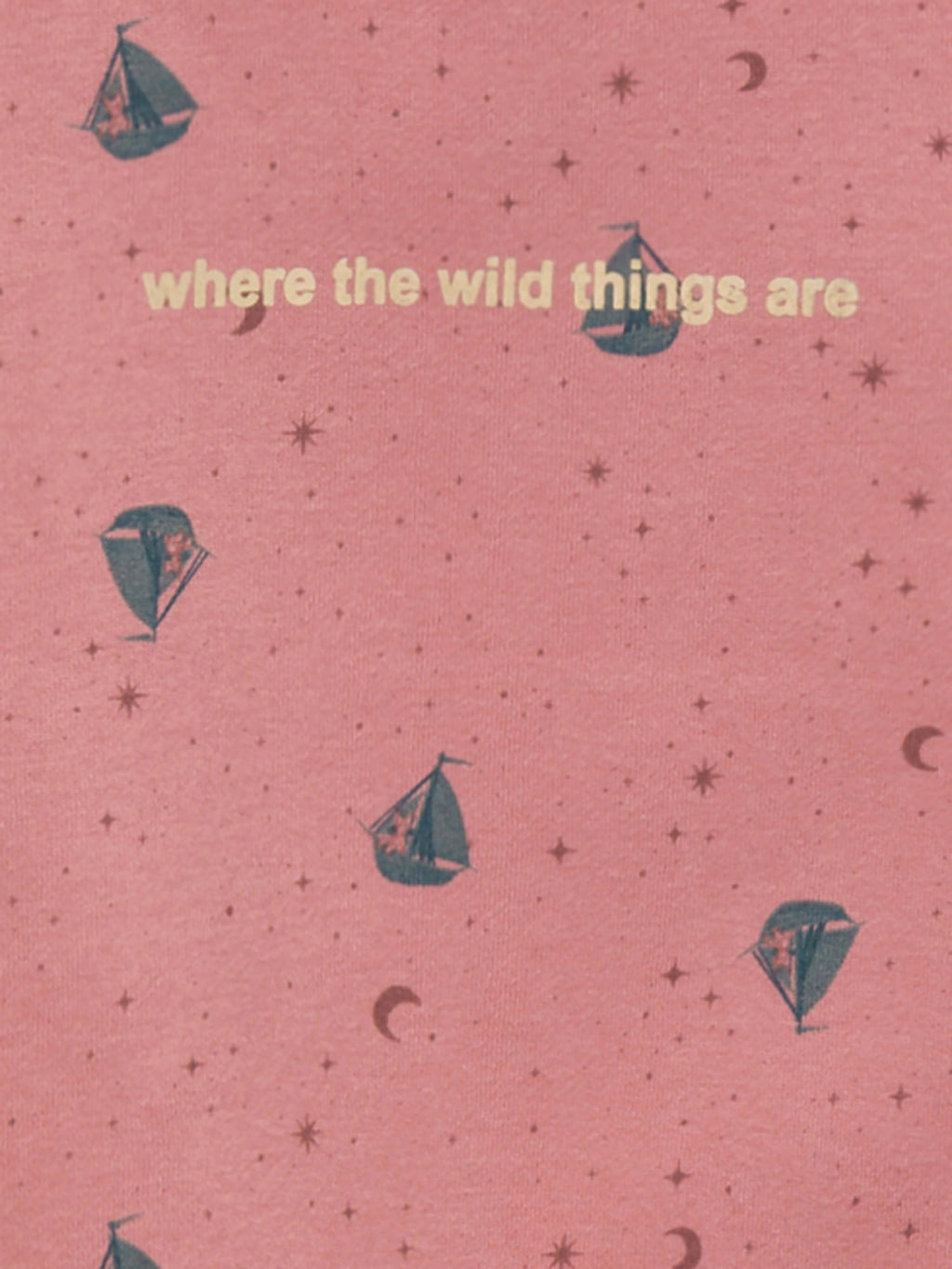 Modern Moments x Where the Wild Things Are Baby and Toddler Neutral Elevated Sweatshirt, Sizes 0/3 Months - 5T