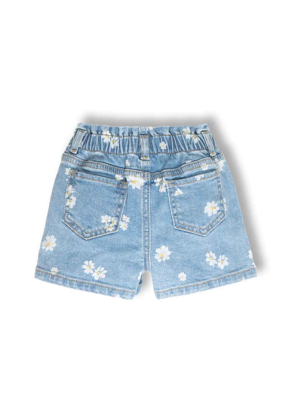 Wonder Nation Toddler Girl Denim Short, Sizes 12 Months - 5T